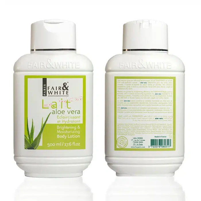 Fair & White Lait Aloe Vera Body Lotion 485ml.