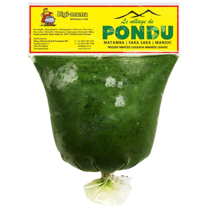 Pondu* Cassave Leaf -Bigi Mama 450g
