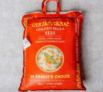 Endless Love – Golden Sella Basmati Rice 5kg