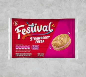 Festival Strawberry Sandwich Cookies