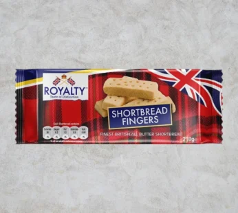 Royalty Shortbread Fingers – 210g