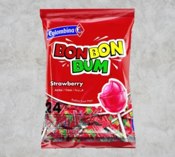 Bon Bon Bum Lolipops – Strawberry