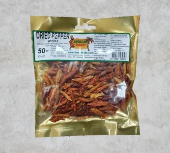 Dried Pepper Whole – 50g – AB